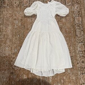 Moon River Cream Kids Formal Dress
